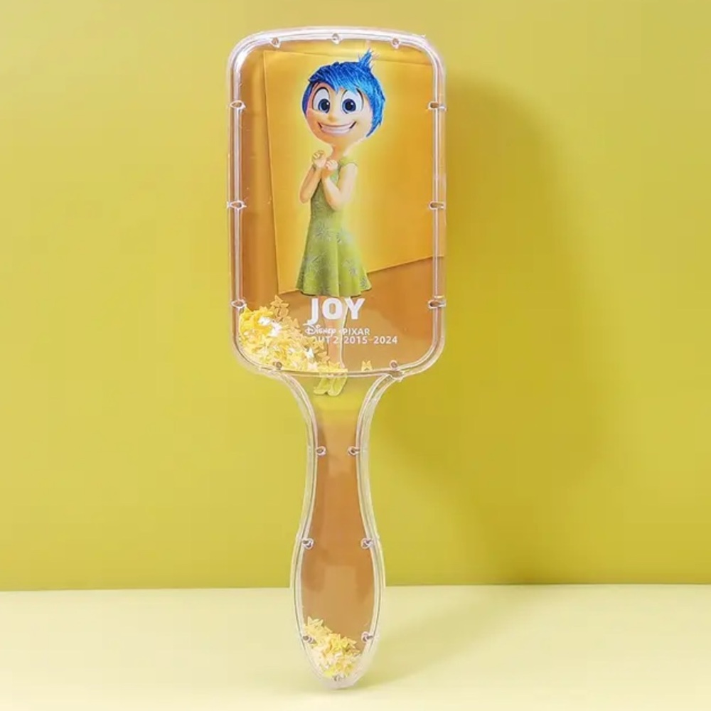 Vibrant Yellow Joy Hairbrush